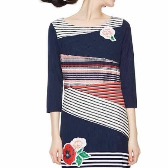 DESIGUAL striped dress - Picture 2 of 9